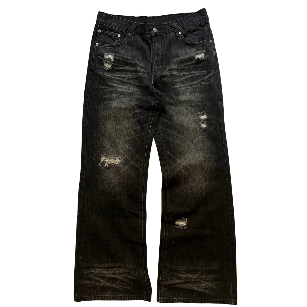 Charcoal Astray Denim (Pre-made)