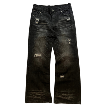 Charcoal Astray Denim (Pre-made)
