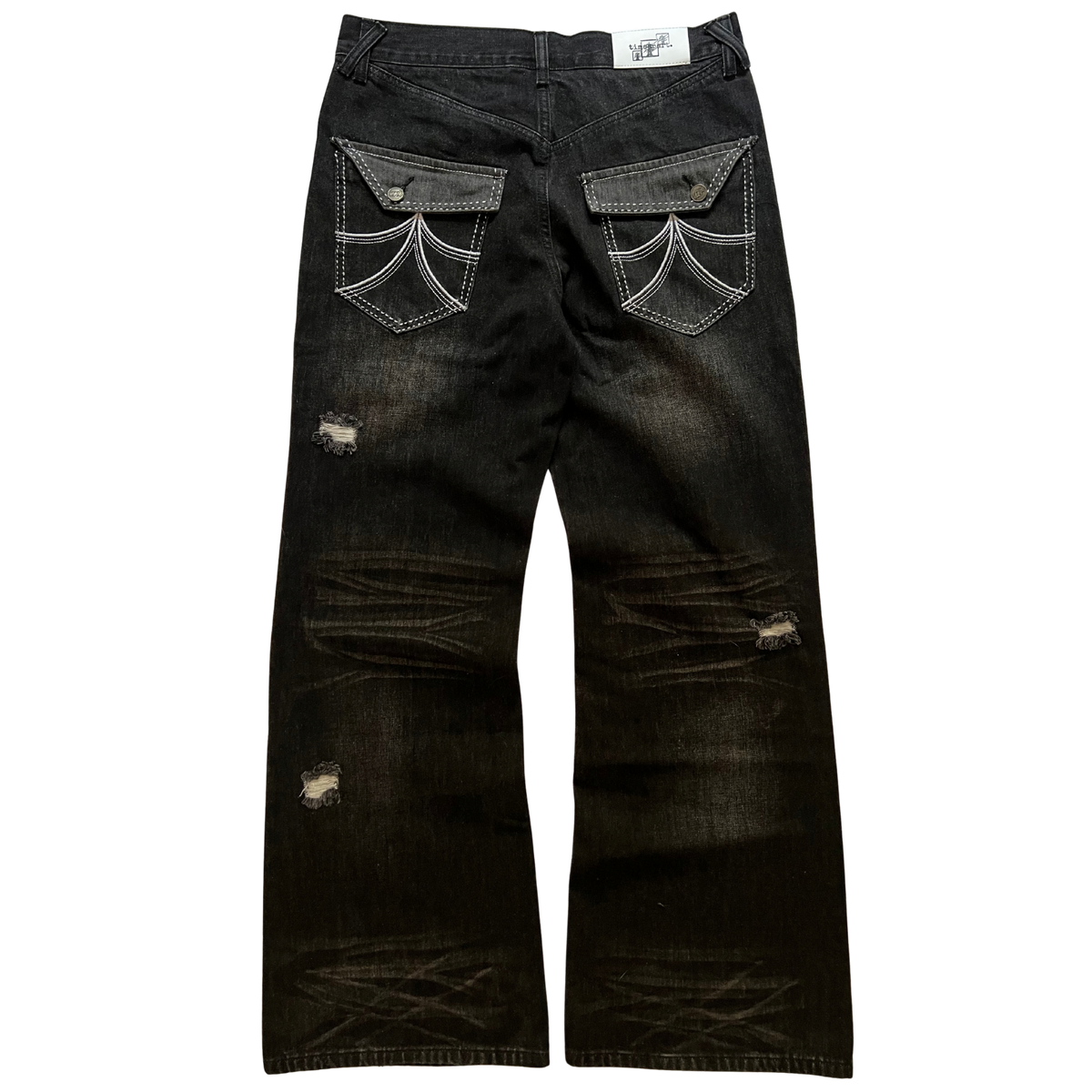 Charcoal Astray Denim (Pre-made)