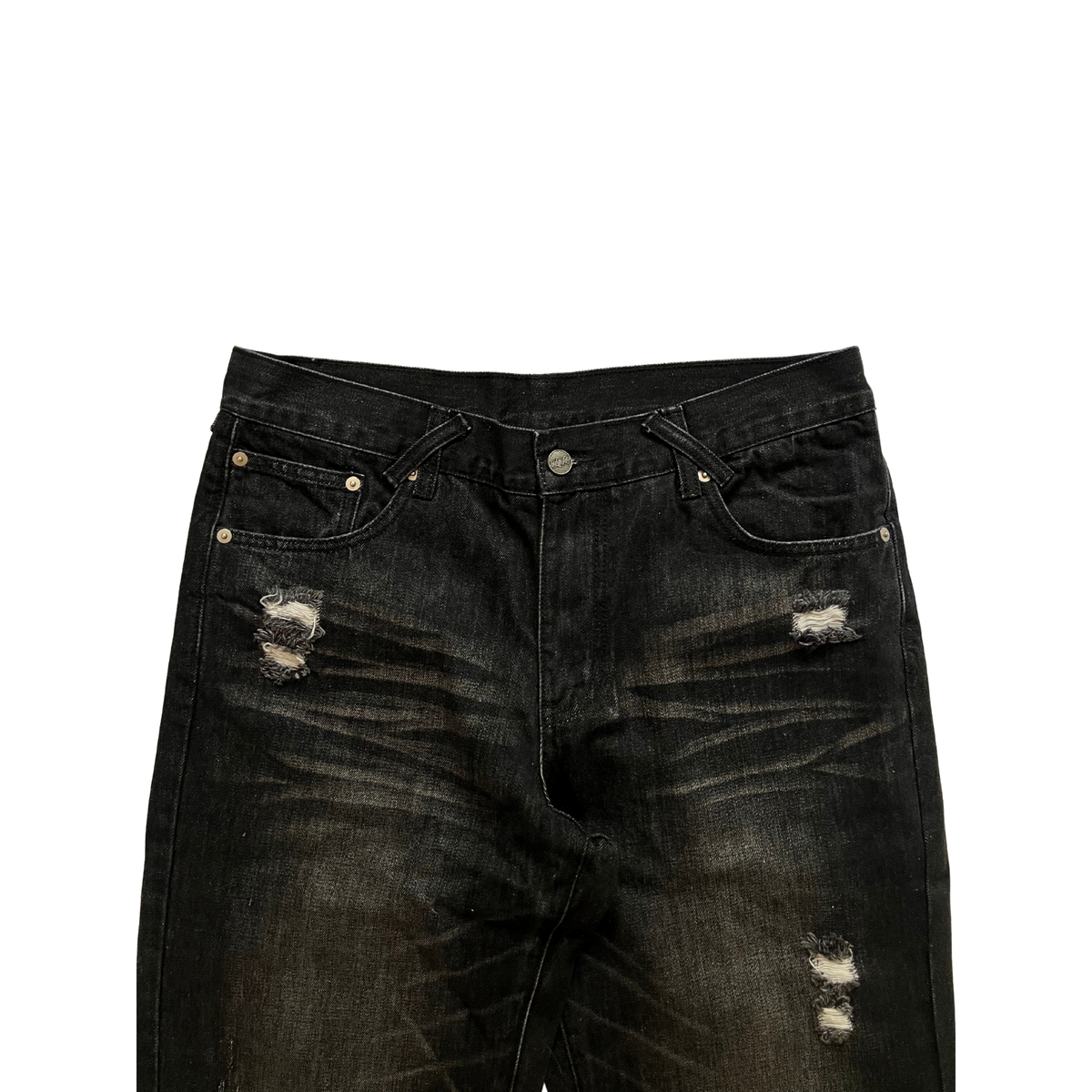 Charcoal Astray Denim (Pre-made)