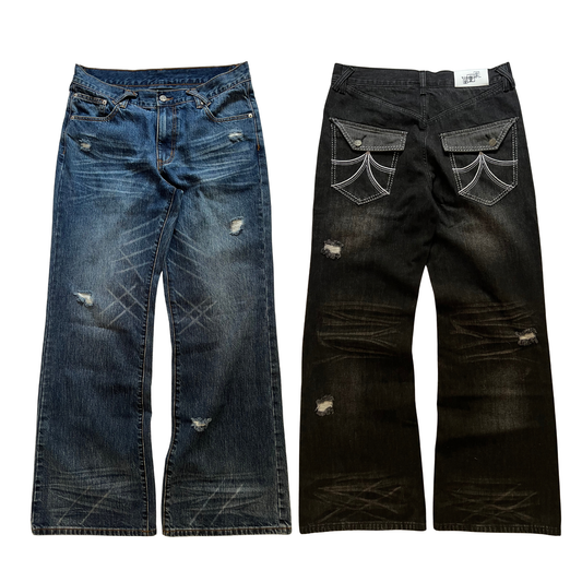 Astray Denim Set